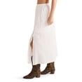 thumbnail image 3 of Steve Madden Women's Cotton Shadow Stripe Maxi Skirt, 3 of 5