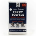 thumbnail interactive-video image 1 of Member's Mark 100% Cotton Terry Towels, 14" x 17", Multipack, 1 of 9