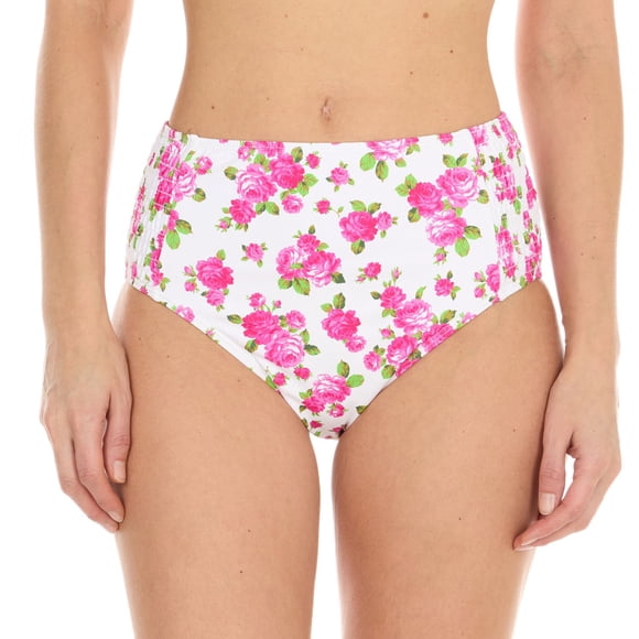 Betsey Johnson Women's Mid-Rise Swim Bottom