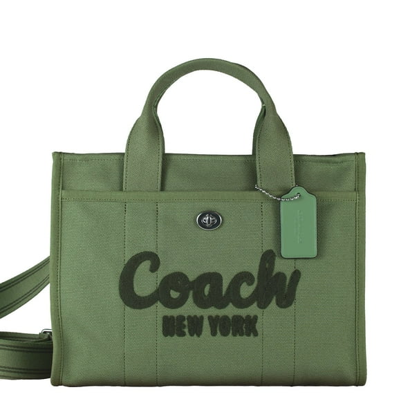 Coach Canvas Cargo Tote Bag, Soft Green