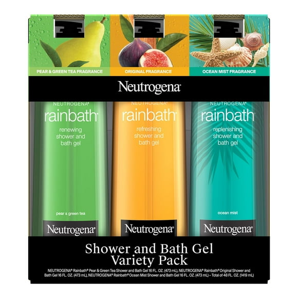 Neutrogena Rainbath Shower & Bath Gel, 16 fl. oz., 3 pk.
