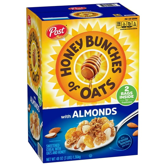 Honey Bunches of Oats with Crispy Almonds, 48 oz.
