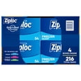 thumbnail image 2 of Ziploc Seal Top Quart Freezer Bags, 216 ct., 2 of 5