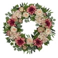 thumbnail image 2 of Member’s Mark 30" Pink Dahlia Wreath, 2 of 4