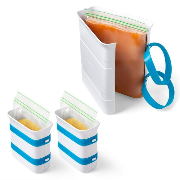 FreezeUp Freezer Food Block Maker, 3-Piece Set