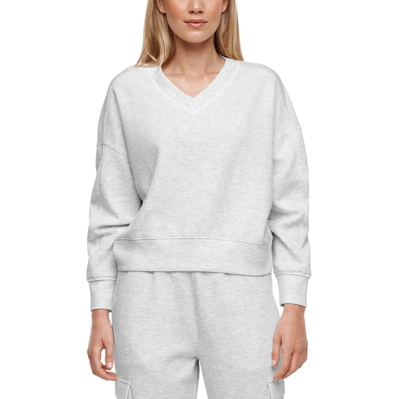 Express Women's V-Neck Pullover Sweatshirt