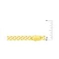 thumbnail image 3 of Miami Cuban Chain Necklace in 14K Gold, 3 of 5