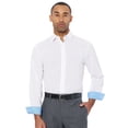 thumbnail image 5 of Nick Graham Men's Modern Fit Traveler Dress Shirt, 5 of 7